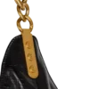 1945 Soft Hobo-Tasche aus geknittertem Leder mit Monogramm 1945 Soft Hobo-Tasche aus geknittertem Leder mit Monogramm