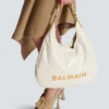 1945 Soft Hobo Tasche aus geprägtem, geknittertem Kalbsleder mit PB Labyrinth Monogramm 1945 Soft Hobo Tasche aus geprägtem, geknittertem Kalbsleder mit PB Labyrinth Monogramm