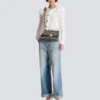 1945 Soft Kleine Tasche aus Canvas mit Monogramm 1945 Soft Kleine Tasche aus Canvas mit Monogramm