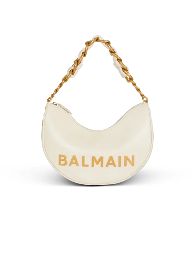 1945 Soft Moon Tasche aus geknittertem Kalbsleder 1945 Soft Moon Tasche aus geknittertem Kalbsleder