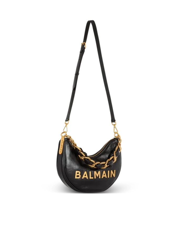 1945 Soft Moon Tasche aus geknittertem Kalbsleder 1945 Soft Moon Tasche aus geknittertem Kalbsleder