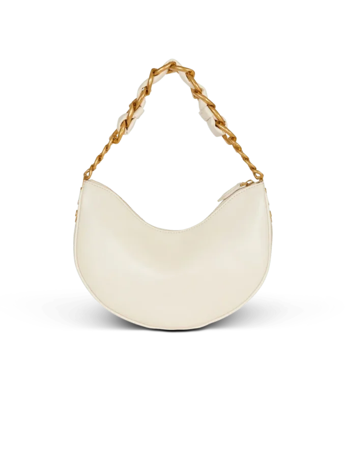 1945 Soft Moon Tasche aus geknittertem Kalbsleder 1945 Soft Moon Tasche aus geknittertem Kalbsleder