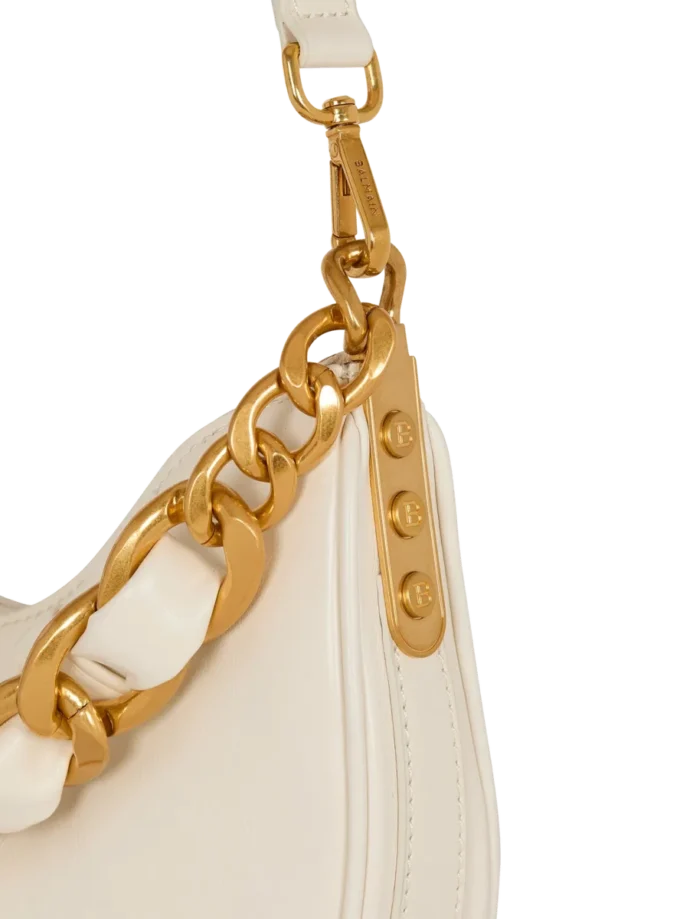1945 Soft Moon Tasche aus geknittertem Kalbsleder 1945 Soft Moon Tasche aus geknittertem Kalbsleder