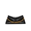 1945 Weiche Clutch aus geknittertem Kalbsleder 1945 Weiche Clutch aus geknittertem Kalbsleder