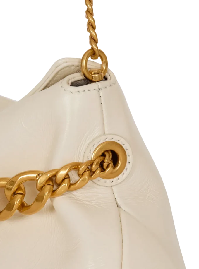 1945 Weiche Clutch aus geknittertem Leder 1945 Weiche Clutch aus geknittertem Leder