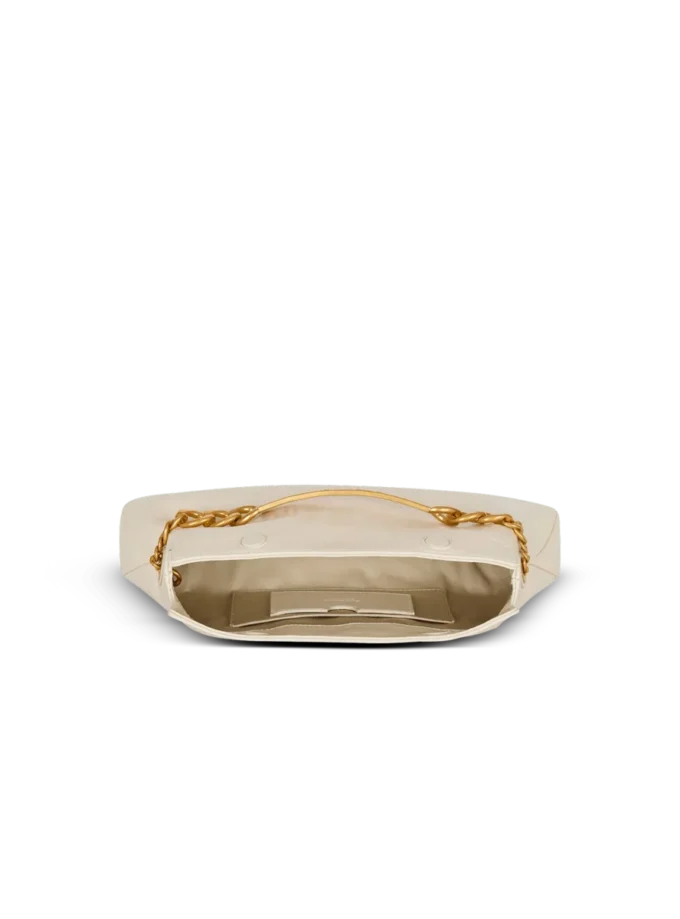 1945 Weiche Clutch aus geknittertem Leder 1945 Weiche Clutch aus geknittertem Leder