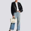 1945 Weiche kleine Tasche aus geknittertem Leder 1945 Weiche kleine Tasche aus geknittertem Leder