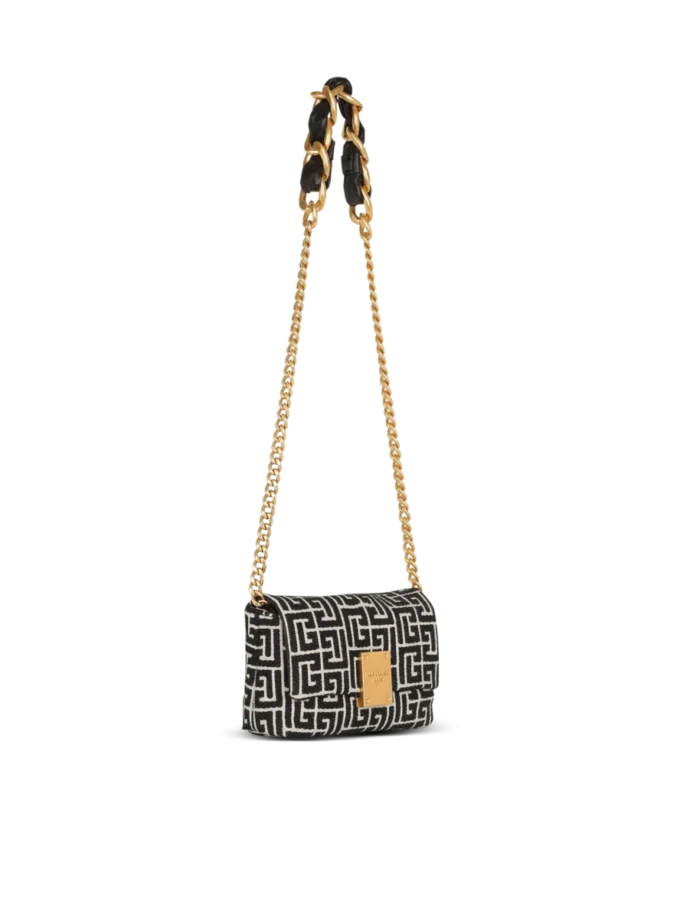 1945 Weiche Minitasche mit Jacquard-Monogramm 1945 Weiche Minitasche mit Jacquard-Monogramm