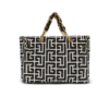 1945 Weiche PB-Jacquard-Canvas-Tasche mit Monogramm 1945 Weiche PB-Jacquard-Canvas-Tasche mit Monogramm