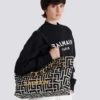 1945 Weiche PB-Jacquard-Canvas-Tasche mit Monogramm 1945 Weiche PB-Jacquard-Canvas-Tasche mit Monogramm