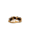 1945 Weiches Armband aus Kette und Leder