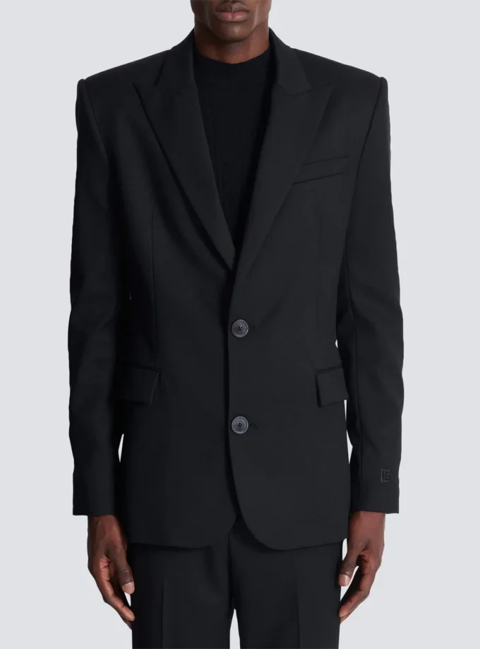 2-Knopf-Wolljacke 2-Knopf-Wolljacke