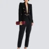 6-Knopf-Jacke aus Jacquard 6-Knopf-Jacke aus Jacquard