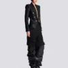 6-Knopf-Jacke aus Krokodil-Jacquard 6-Knopf-Jacke aus Krokodil-Jacquard