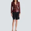 6-Knopf-Jacke aus Lammleder 6-Knopf-Jacke aus Lammleder