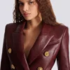 6-Knopf-Jacke aus Lammleder 6-Knopf-Jacke aus Lammleder