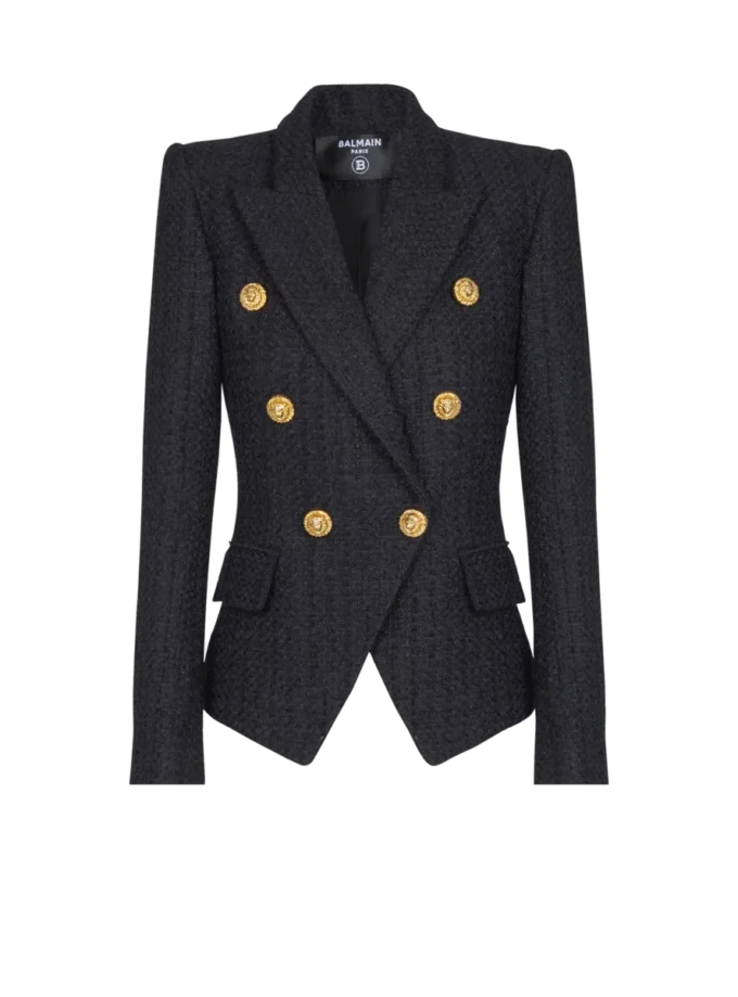6-Knopf-Tweedjacke 6-Knopf-Tweedjacke