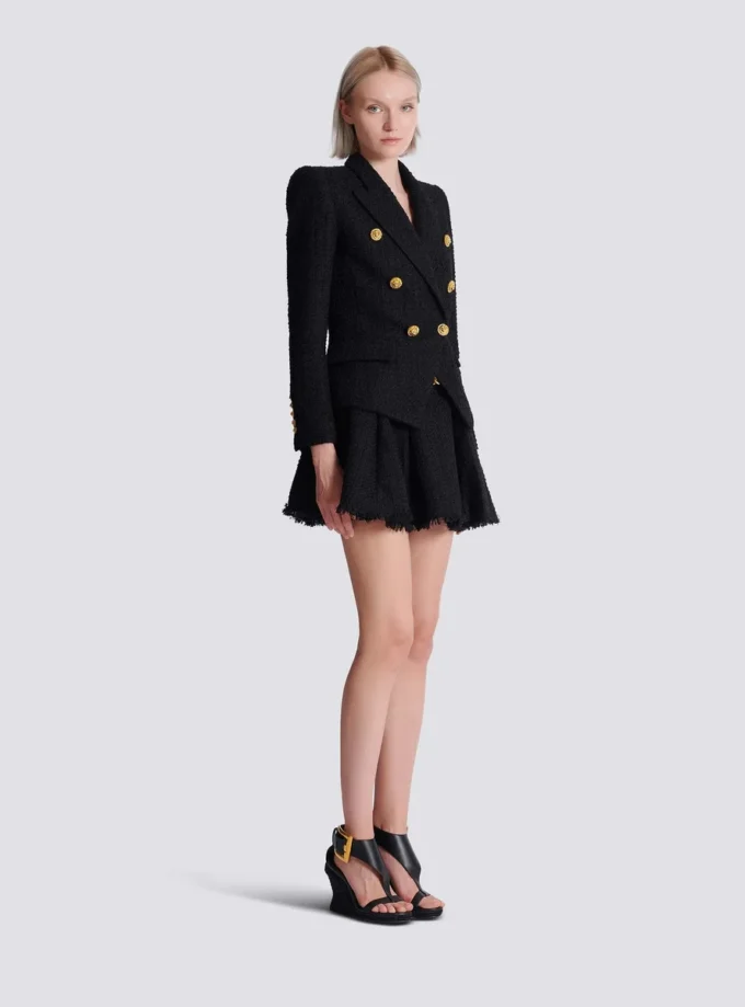 6-Knopf-Tweedjacke 6-Knopf-Tweedjacke