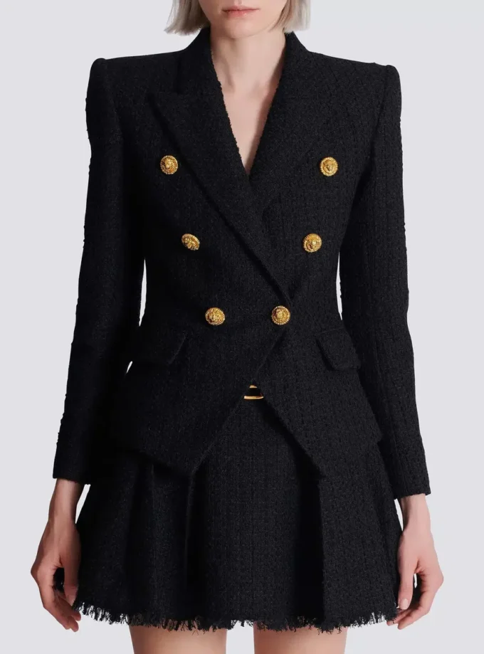 6-Knopf-Tweedjacke 6-Knopf-Tweedjacke