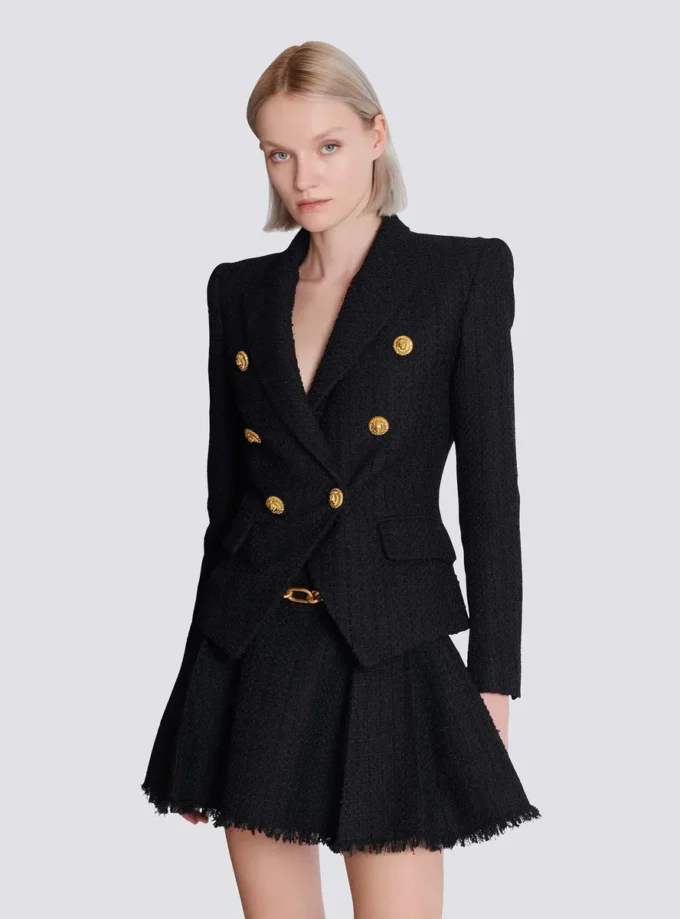 6-Knopf-Tweedjacke 6-Knopf-Tweedjacke
