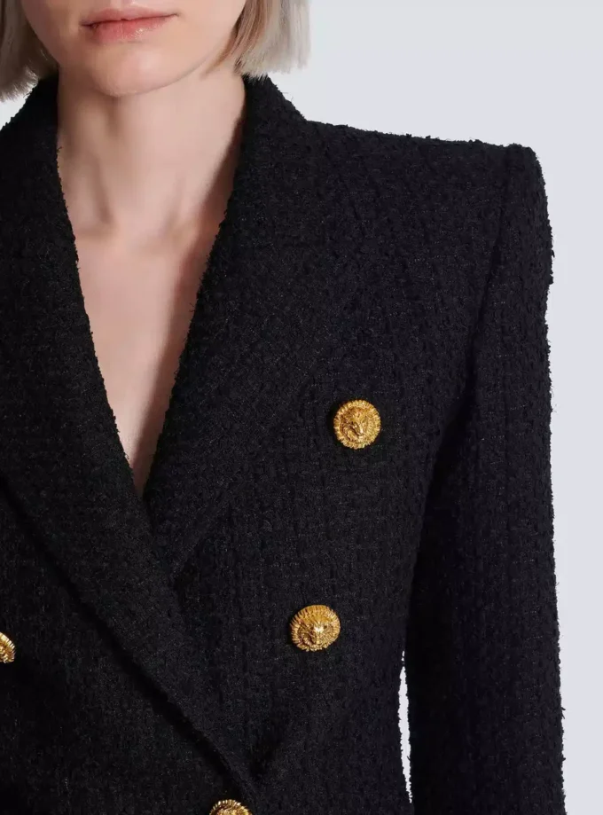6-Knopf-Tweedjacke 6-Knopf-Tweedjacke