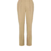 7/8-Hose mit Abnähern aus Baumwollgabardine 7/8-Hose mit Abnähern aus Baumwollgabardine