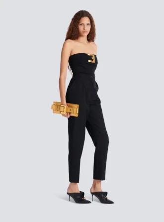 Anthem Clutch aus laminiertem Leder