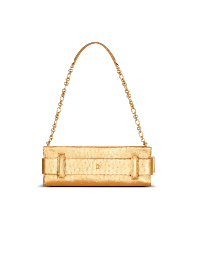 Anthem Clutch aus laminiertem Leder Anthem Clutch aus laminiertem Leder