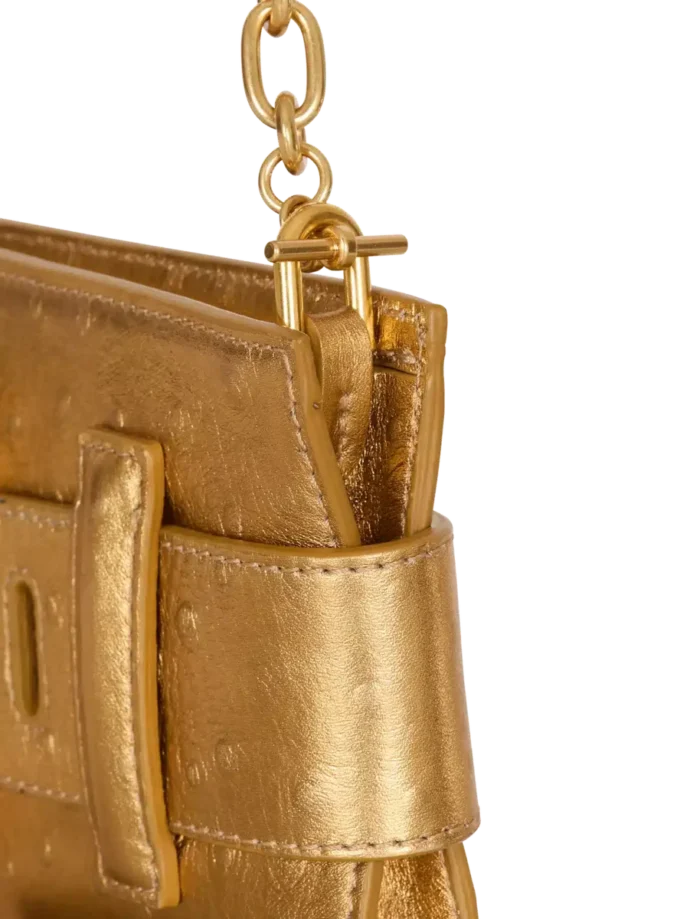 Anthem Clutch aus laminiertem Leder Anthem Clutch aus laminiertem Leder