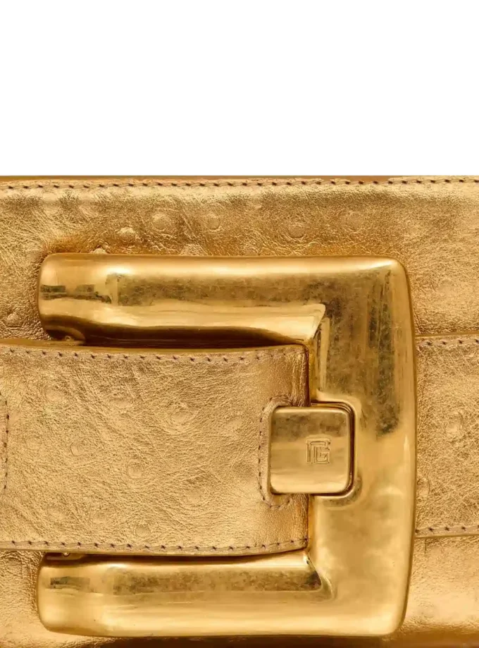 Anthem Clutch aus laminiertem Leder Anthem Clutch aus laminiertem Leder