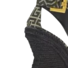 Anthem Espadrilles mit Keilabsatz aus Jacquard mit Monogramm