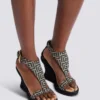 Anthem Espadrilles mit Keilabsatz aus Jacquard mit Monogramm