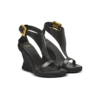 Anthem Espadrilles mit Keilabsatz aus Lammleder
