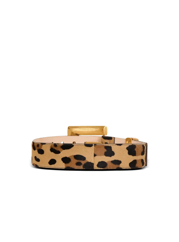 Anthem Ledergürtel mit Leopardenmuster Anthem Ledergürtel mit Leopardenmuster