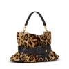 Anthem Medium Tasche aus Ponyfell mit Leopardenmuster Anthem Medium Tasche aus Ponyfell mit Leopardenmuster