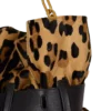Anthem Medium Tasche aus Ponyfell mit Leopardenmuster Anthem Medium Tasche aus Ponyfell mit Leopardenmuster