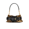 Anthem Mini-Tasche im Ponyfell-Stil mit Leopardenmuster Anthem Mini-Tasche im Ponyfell-Stil mit Leopardenmuster