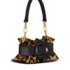 Anthem Mini-Tasche im Ponyfell-Stil mit Leopardenmuster Anthem Mini-Tasche im Ponyfell-Stil mit Leopardenmuster