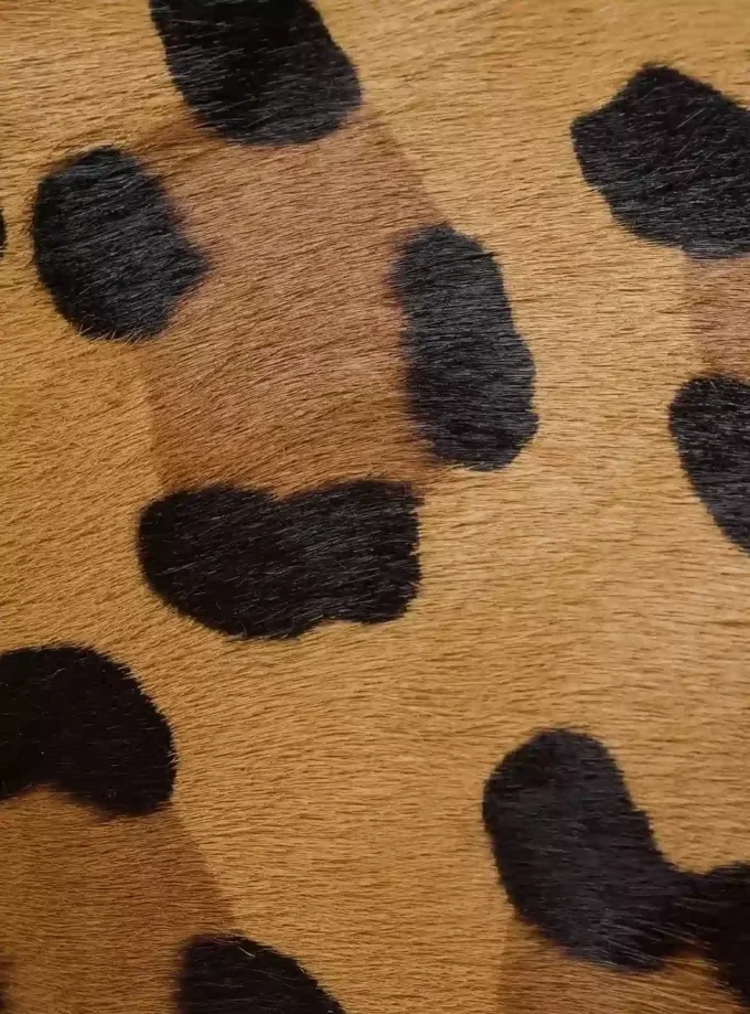 Anthem Pantoletten aus Ponyfell mit Leopardenmuster und Kunstfell Anthem Pantoletten aus Ponyfell mit Leopardenmuster und Kunstfell