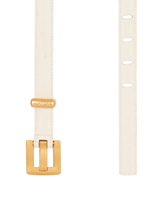 Anthem schmaler Ledergürtel