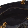 Anthem-Tasche aus Leder und Jacquard mit Monogramm Anthem-Tasche aus Leder und Jacquard mit Monogramm