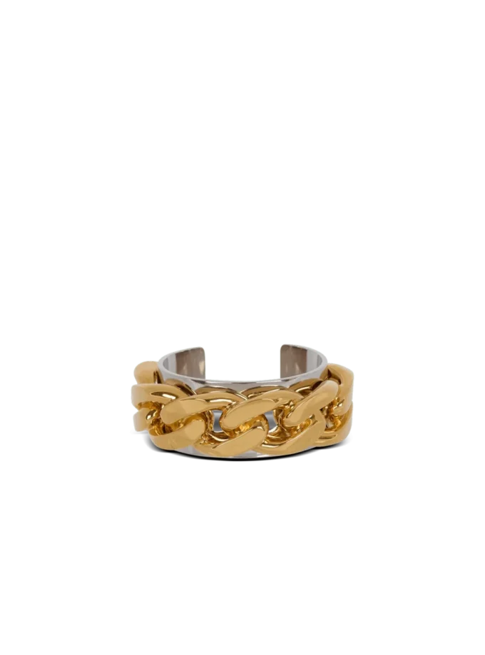 Armband aus Messingkette
