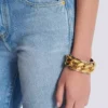 Armband aus Messingkette