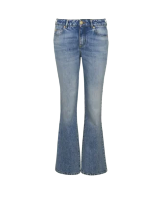 Ausgestellte Jeans