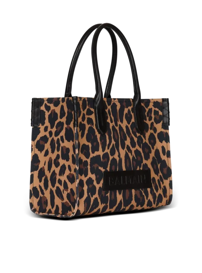 B-Army 36 Tote Bag mit Leopardenmuster B-Army 36 Tote Bag mit Leopardenmuster