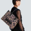 B-Army 36 Tote Bag mit Leopardenmuster B-Army 36 Tote Bag mit Leopardenmuster