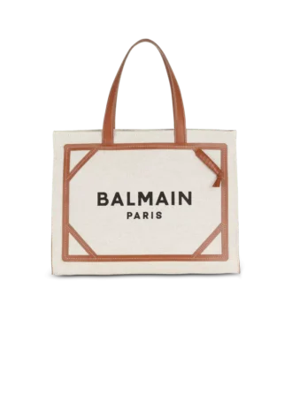 B-Army 42 Canvas-Tasche mit Lederdetails