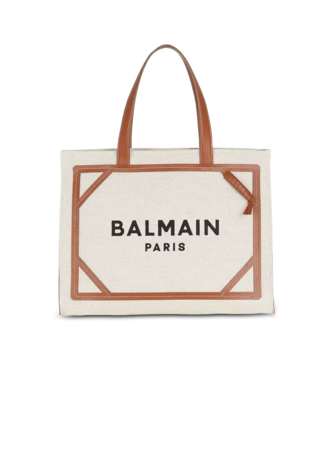 B-Army 42 Canvas-Tasche mit Lederdetails B-Army 42 Canvas-Tasche mit Lederdetails