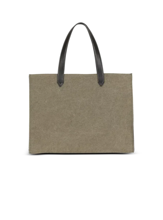 B-Army 42 Canvas-Tasche mit Lederdetails B-Army 42 Canvas-Tasche mit Lederdetails