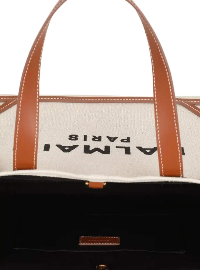 B-Army 42 Canvas-Tasche mit Lederdetails B-Army 42 Canvas-Tasche mit Lederdetails